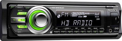 Sony CDX-GT700HD In-Dash CD Receiver MP3/WMA/AAC Player with HD Radio