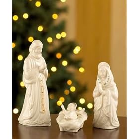 Lenox China Jewels Nativity, The Holy Family 3-Piece Set by Lenox