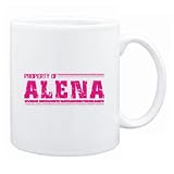 New  Property Of Alena Retro  Mug Name