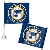 St. Louis Blues Official Logo Car Window Flag