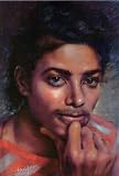 Michael Jackson (Face) Music Poster Print - 11" X 17"