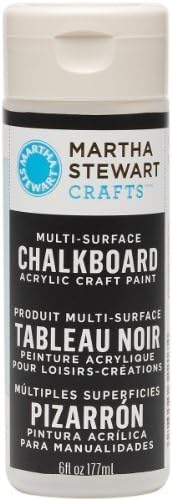 Martha Stewart 32217 6-Ounce Chalkboard Paint, Black by Plaid Inc