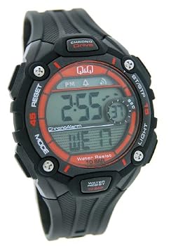 Q&Q M083J004Y Men's Sport Digital Watch with Resin Strap