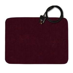 Under Desk Heater Small Merlot UDH1-01824-120M: 3\” W x 18\” L x 24\” H