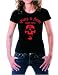Glory & Fame NYC south bronx GIRLY t-shirt schwarz