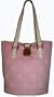 Women's Dooney & Bourke Purse Handbag North/south Bucket Bag Pink Signature