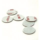 CS Hyde 3M 4941 Very High Bond Conformable Acrylic Foam Tape, Double-Sided VHB Acrylic Adhesive, Liner, 45 mil Thick, Dark Grey, 0.75" Width, 0.75" Length, 0.75" Diameter Disc (Pack of 6)