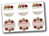 Clear Solutions Fruit Canning Labels