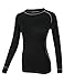 Sportown®Women's Odor-resistant Merino Wool Base Layer Top Sports Shirt