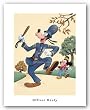 Officer Goofy by Walt Disney 16"x12" Art Print Poster Disney
