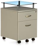 HJH Office/Buerostuhl24 673807 Rollcontainer Ekon Plus silber