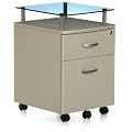 HJH Office/Buerostuhl24 673807 Rollcontainer Ekon Plus silber