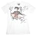 Edward Scissorhands Distressed Line Art T-shirt White
