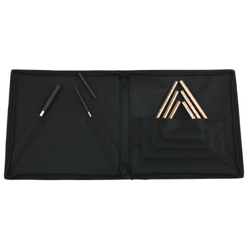 Sabian 61140H Hand Hammered Triangle Set with Beaters and Case On Sale