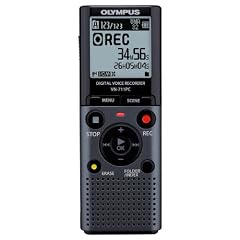 Olympus VN-711PC Digitaler Rekorder 2GB inkl. Batterien und USB grau