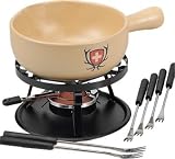 10-tlg Käsefondue-Set