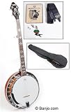 Recording King RK-R20 5-String Banjo with Starter Pack