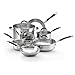 KitchenAid Stainless Steel 10-Piece Cookware Set  : image