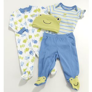 Buy Newborn Boys Carter's Frog Cuddle Me Set (6 Months) by carter's