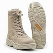 Strapazierf�higer Outdoor Stiefel in hochwertiger Leder- und Textilkombination von Mc Allister, khaki