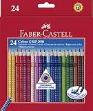 Produkt-Bild: 24 FABER CASTELL Farbstifte Buntstifte COLOUR GRIP 2001
