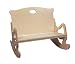 Kids' Secured Puzzle Rock Bench - Natural