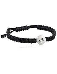 The SAK Batik Thread Silver Bracelet, 2"