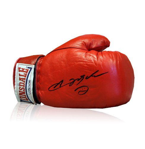 Sugar Ray Leonard signed boxing glove