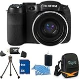 FinePix S2950 14 MP 18x Wide Angle Zoom 3.0 LCD Digital Camera, 720p HD Movie, Dual Image Stabilization, Full Manual Contr...