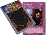 Yu Gi Oh : SDP-041 Unlimited Edition Trap Hole Common Card - ( YuGiOh Single Card )