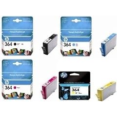5 original HP364 Patronen
