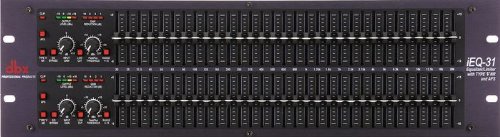 DBX iEQ31 Intelligent Dual 31 Band Graphic Equalizer with AFS
