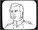 Decorated Mouse Pad with man, 