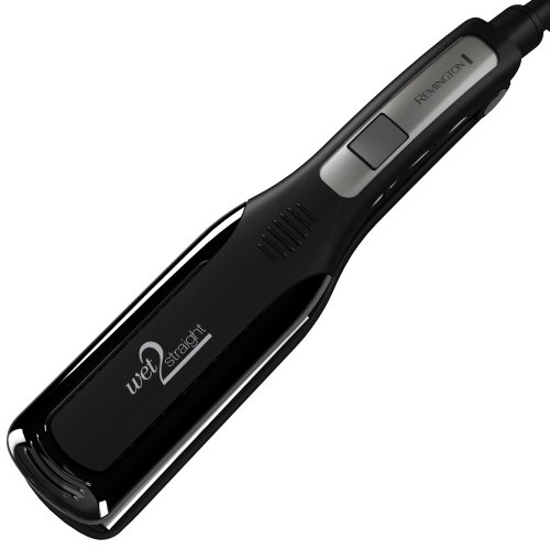 Remington Wet 2 Straight 2" Wide Plate Wet/Dry Ceramic Hair Straightening Iron with Tourmaline