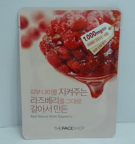 The Faceshop Real Nature Mask Raspberry 10000 Mg