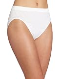 Bali Womens Microfiber Pattern Hi-Cut Panty