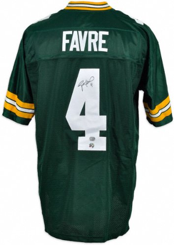 Brett Favre Autographed Jersey | Details: Green Bay Packers, Green, Reebok