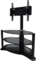 MODUS - Black Cantilever Plasma / LCD Stand for TV s up to 37 inch