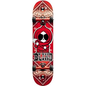 Blind Reaper Hoodlum Complete Skateboard, Red, 7.6-Inch by