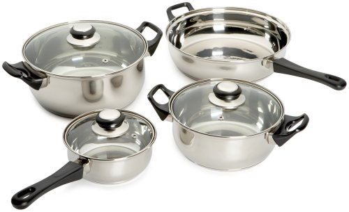 KittAmor Roma Stainless Cookware Set - 7-Piece product image