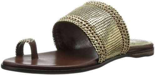 Vince Camuto Women's Amalie Toe Ring Sandal,Dark Brown,7.5 M US