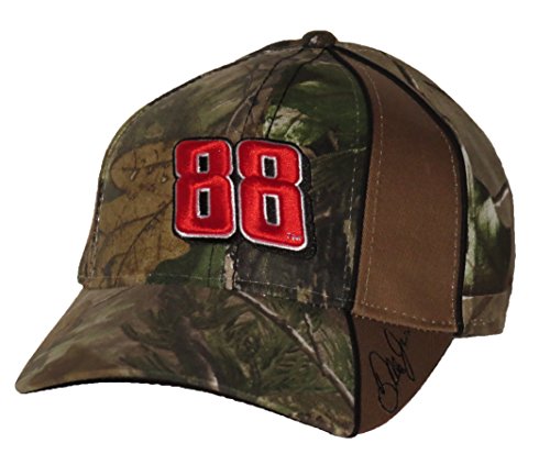 Dale Earnhardt Jr #88 NASCAR Camo Hendrick Motorsports Adjustable Hat