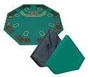 Professional High Quality 1224 x 1224 mm Poker Table Top For 8 Players With Carry Bag