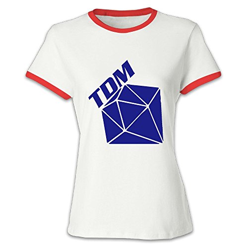 DanTDM Minecraf Woman T Shirt For L Red