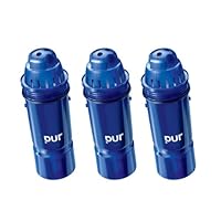 PUR CRF-950Z 2-Stage Water Pitcher Replacement Filter, 3-Pack