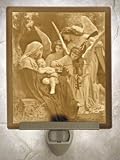 Song of the Angels Flat Porcelain Lithophane Nightlight