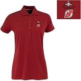 Antigua New Jersey Devils 2010 Stanley Cup Playoffs Women's Spark Polo Shirt Medium