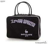 le coq sportif �i���R�b�N�X�|���e�B�t�j:�i�C���� �{�X�g���o�b�O QA-425195 BLK�u���b�N