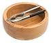 Pinzon Nutcracker With Round Wooden Tray