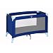 Babideal 21192440 - Reisebett, love blue, 60 x 120cm, inklusive faltbarer Matratze, Gewicht nur 7kg
